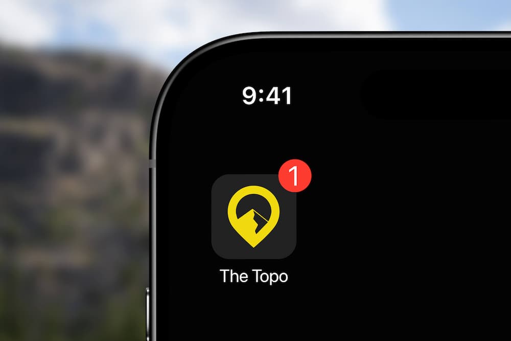 The Topo app preview